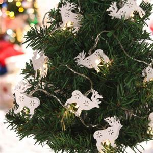 가랜드조명 10구 USB LED 루돌프 가랜드 전구 웜색 2m XB