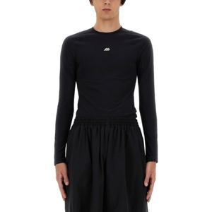 발렌시아가 탑 로고 긴팔 티셔츠 793291_4E2B91081