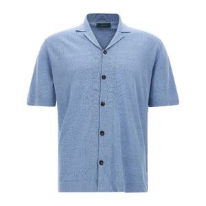 자노네 리넨 블렌드 니트 버튼업 셔츠 810147Z1353 Z0990