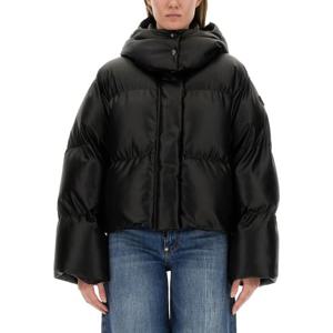 스텔라매카트니 스냅 클로저 후드 숏 패딩 재킷 680119 3BU3931