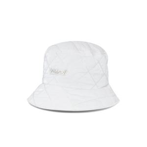 [와이드앵글]여성 CO 퀼팅 귀달이 버킷햇 WWW25C13W3