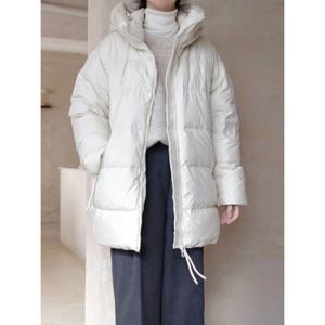 [헤레이스](오리털100%)글로우 다운 패딩_YMSH25FW355