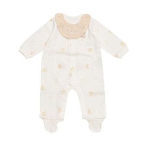 압소바(CH) 새싹곰 오가닉 우주복(턱받이) (A1110614)