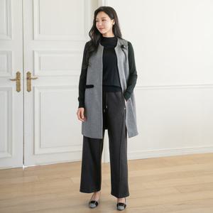 엄마옷 마담4060 금장팬던트겉기모배기팬츠 데일리 여성바지 -ZPN2512023-