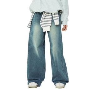 소이 세이브존07 겨울오버와이드기모블루진 25W0256