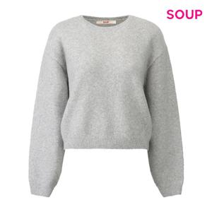 [숲]라운드넥 루즈핏 울 베이직 니트 S5CLK02