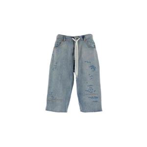 MM6 메종 마르지엘라 디스트레스 데님 반바지 SH0MU0014M30055 962 TP962059975