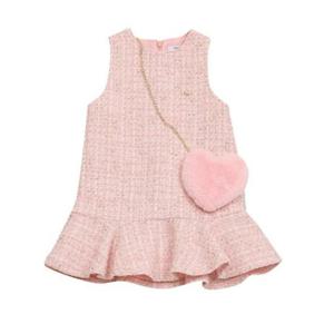 [프렌치캣(백)]PK 트위드 원피스 Q55DDO180P)