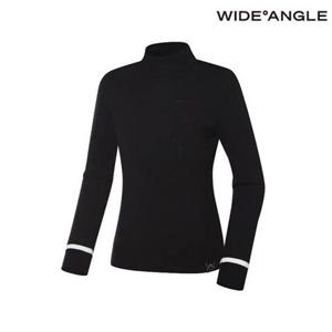 [와이드앵글]  WWW23K91Z1   VA 에센셜 겨울 하이넥 방풍 풀오버 L (Black)