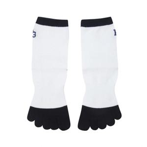 [파리게이츠] (511E4SCA42)남성 투톤 로고 논슬립 토 삭스