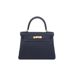 [엘러브] 에르메스 켈리28 블루뉘 금장 5HH0557