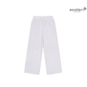 [에꼴리에]겨울 이월 벨로아 와이드 셋업 바지 23D0782_CC