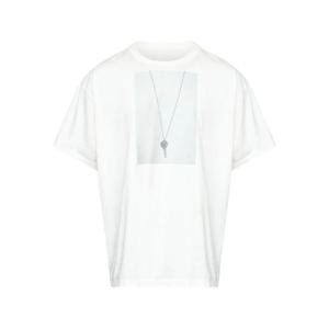 MM6 메종마르지엘라 반팔 티셔츠 M20050 SH0GC0068 101 WHITE