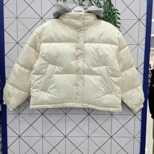 [에꼴리에]에꼴리에 주니어 후드 착탈 크롭 패딩 점퍼 24D0155_G