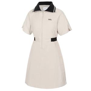 [와이드앵글]TO PRO 하프 슬리브 패딩 원피스 WWW24W11SA