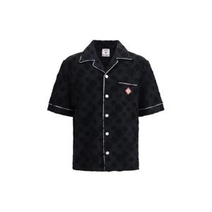 카사블랑카 긴팔 셔츠 MSP26SH08502 BLACK