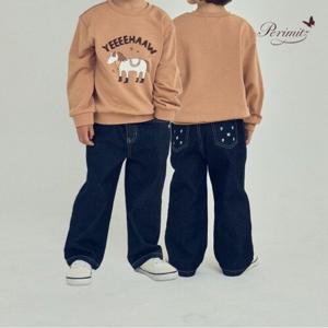 [페리미츠]원워싱 일자 데님팬츠 P2533Q220