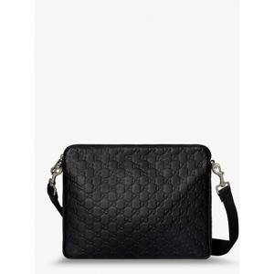 [GUCCI] 라프리마 남성 크로스바디 백 GG 엠블럼 레더 850214 AAFOM1342 GREY /12
