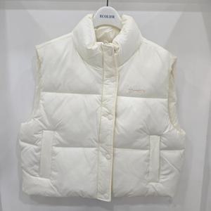 [에꼴리에]글로시 푸퍼 웰론 조끼(25D01520)_US