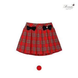 [페리미츠]레드체크 스커트(P2542S601_03)