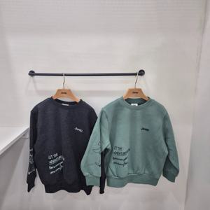 [지프키즈]자수 보드곰 셋업 맨투맨 KR1TSU857