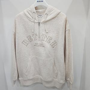 [에꼴리에]유니 반집업 후드티(25D5401)_US