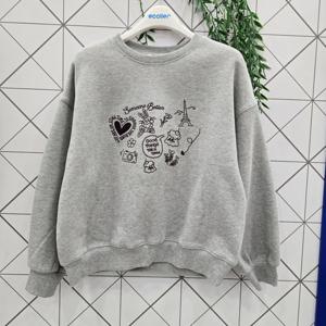 [에꼴리에]에꼴리에 주니어 빈티지 자수 사카리바 기모티 25D145