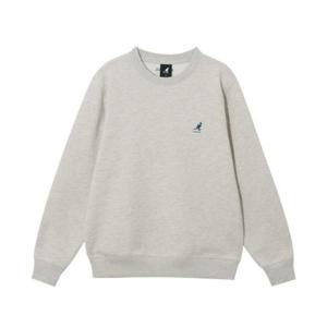 캉골긴팔티 CQK KRFC-RT17800OM 캉골 클래식 로고 스웨트셔츠 1780 오트밀