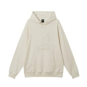 캉골후드티 CQK KRFC-HY51620IV 메가 로고 후디 5162 아이보리