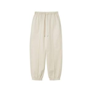 캉골바지 CQK KRFC-PT45670OW 그라운드 원 턱 스웨트 팬츠 4567 오프화이트