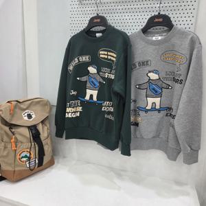 [지프키즈]보드곰아플리케맨투맨KQ4TSU855