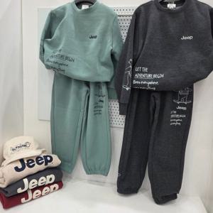 [지프키즈]기모자수보드곰셋업KR1TSU857TPU957