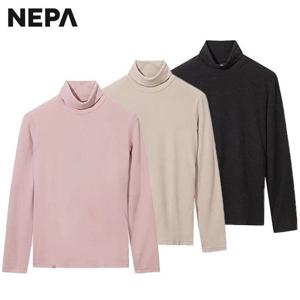 [네파]겨울용 여성 소프트 하이넥 목폴라 티셔츠 - 7L85363