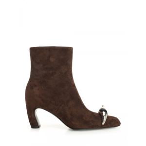 [TORY BURCH] 라프리마 여성 피어싱 XL 65 스웨이드 앵클 부츠 175772 200 Brown /15