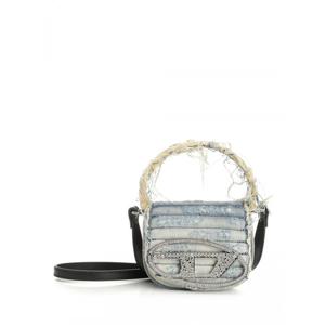 [DIESEL] 라프리마 여성 플라스틱 미니 숄더 백 X08709P8761 H8457 실버 /15