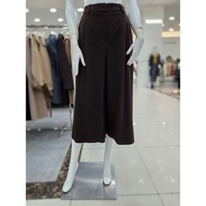 [더아이잗]울 블렌드 8부 슬랙스 팬츠 IRBA0SL211BRD0