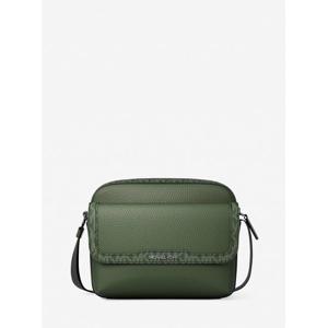 마이클코어스 쿠퍼 페블 레더 플랩 카메라 백 미디엄 - MK 시그니처 37R6LCOM1L321 모스