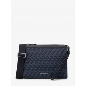 마이클코어스 쿠퍼 3 IN 1 크로스바디 파우치 - MK 시그니처 37R6LCOM2B2068 애드미럴/페일 블루
