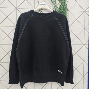 [에꼴리에]에꼴리에 주니어 배색 스티치 맨투맨티 26A5401_GN