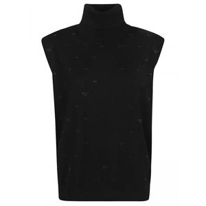 [EMPORIO ARMANI] 라프리마 여성 탑 블랙 EW002686 AF19176FC012 /11