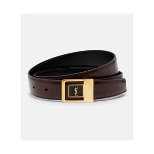 생로랑 레더 벨트 P01145191