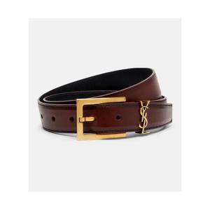 생로랑 Cassandre 레더 벨트 P01145194