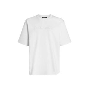 돌체앤가바나 로고 자수 티셔츠 G8PN9ZHU7H8