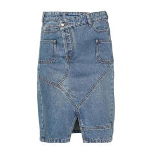 쟈딕앤볼테르 진코 데님 미디 스커트 WWSK00366