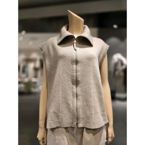 보니스팍스 (B1H12KVT940) 라인 배색 하이넥 집업 베스트