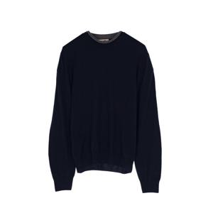 [엘러브] 새상품 에르메스 더블 꼬뜨 H 캐시미어 남성 풀오버 L 마린 5HA1403