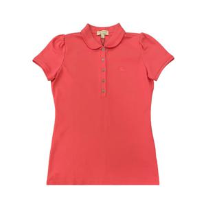 [버버리] 여성 반팔 폴로 셔츠/레드/80041151
