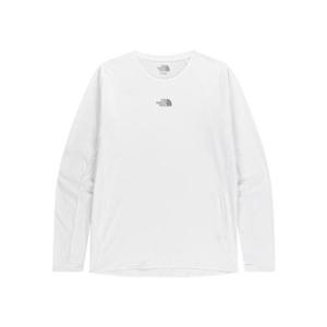 노스페이스 남성 스텝업 긴팔 라운드티 RNT7TR55K-WHT