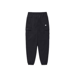 데상트 남성 카고 우븐 웜업 팬츠 BP323UPT82-BLK0
