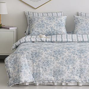 [샤이닝홈 서온]벨누아 코튼 레이온 차렵이불 풀세트 S